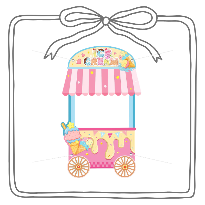 Thema Ice cream Feestpakket - Compleet voor 20 personen