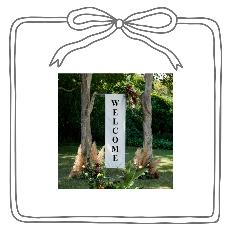 Welkomstbanner