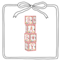 Baby letter doosjes