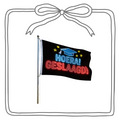 Vlag 'Hoera geslaagd'