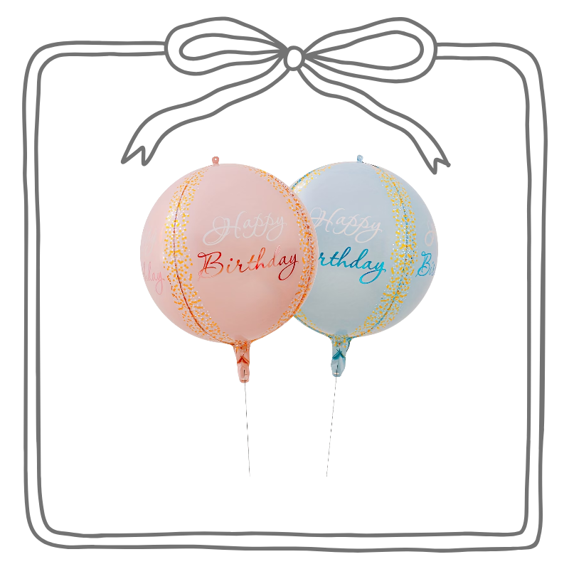 Happy Birthday ballonnen