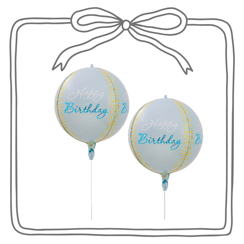 Happy Birthday ballonnen