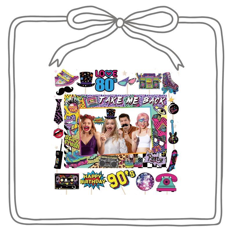 Retro jaren 90 feestpakket deluxe